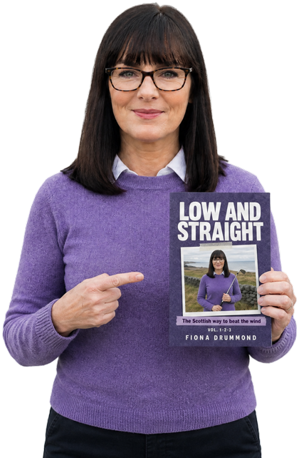 Fiona Drummond holding Low and Straight